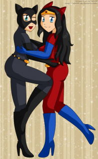 Wonder Woman i Kobieta-Kot