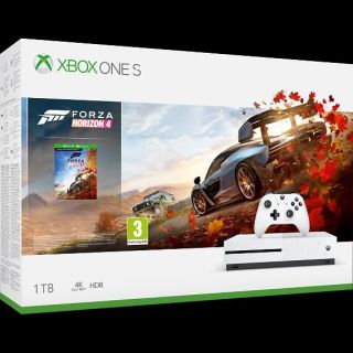 Konsola Xbox One S z dyskiem twardym 1TB i grą Forza Horizon 4 – 999 z