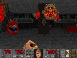 Doom II (1994) - screeny z gry