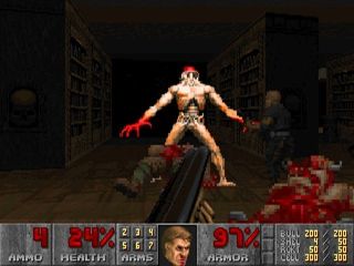 Doom II (1994) - screeny z gry