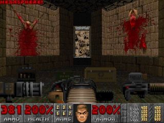 Doom II (1994) - screeny z gry