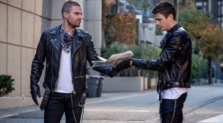 Oliver i Barry pojawiają się jako bliźniacy Trigger - ich współczesna wersja w komiksach to Tom i Tad, którzy rozmiłowali się we wspólnym napadaniu na banki