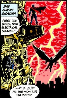 Ekwiwalentem dla Księgi Przeznaczenia w komiksach może być książka widoczna w Final Crisis - to ją czytali Superman i Ultraman