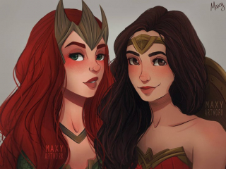 Mera i Wonder Woman