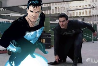 Czarny kostium Supermana znamy już z komiksów - to w nim Superman wracał po swoim zmartwychwstaniu