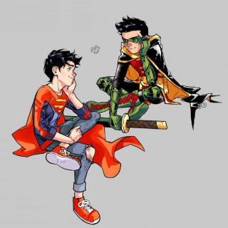 Superboy i Robin
