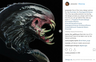 Avengers: Wojna bez granic - Outriders na szkicu koncepcyjnym