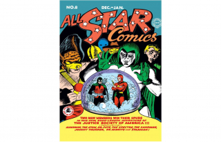 8. All Star Comics #8 (1941 - wprowadzenie Wonder Woman): 411 000 dolarów