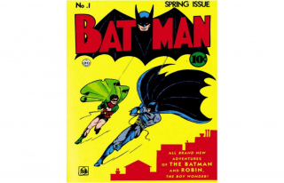 4. Batman #1 (1940 - pierwszy zeszyt samodzielnej serii o Batmanie): 567 625 dolarów