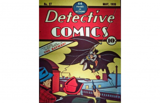 3. Detective Comics #27 (1939 - pierwsze pojawienie się Batmana): 1 075 000 dolarów