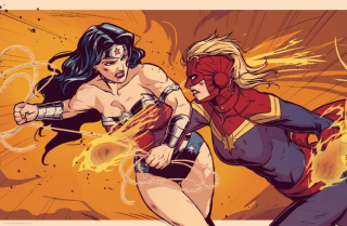 Wonder Woman vs. Kapitan Marvel