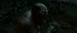 Olbrzym walczący w Bitwie o Hogwart