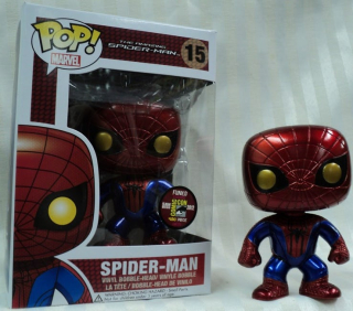 Metaliczny Spider-Man - 910 dolarów