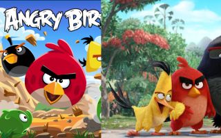 Angry Birds dawniej i dziś