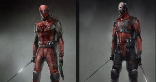 Deadpool - szkic do pierwszego filmu (gorszy)