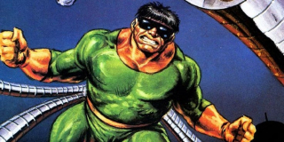 4. Doktor Octopus - szalony naukowiec doktor Otto Octavius stworzył specjalny strój z charakterystycznymi mackami, którymi obezwładnia rywali; stał się jednak ikonicznym przeciwnikiem Pajączka nie z racji zdolności fizycznych, a tych związanych z jego umysłem - niejednokrotnie to on planował ataki na Spider-Mana, manipulując tak nim, jak i swoimi sojusznikami