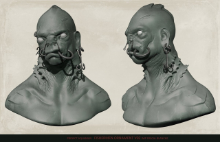 Aquaman - szkice koncepcyjne