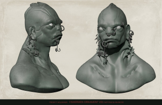 Aquaman - szkice koncepcyjne