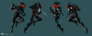 Aquaman - szkice koncepcyjne