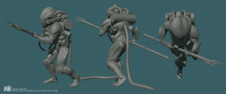 Aquaman - szkice koncepcyjne