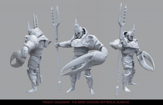 Aquaman - szkice koncepcyjne