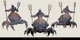 Aquaman - szkice koncepcyjne