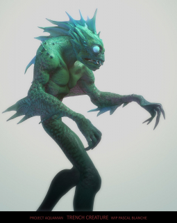 Aquaman - szkice koncepcyjne