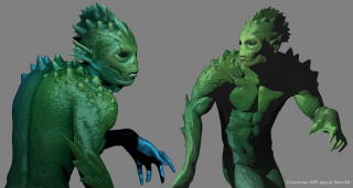 Aquaman - szkice koncepcyjne