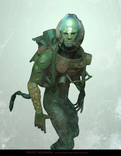 Aquaman - szkice koncepcyjne