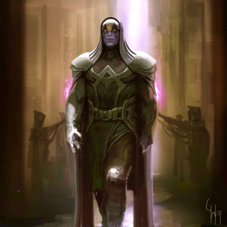 Strażnicy Galaktyki - Ronan na szkicu koncepcyjnym