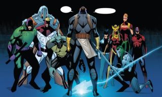 Mistrzowie Zła (wrogowie) - w komiksach działają od 1964 roku, a w skład grupy wchodzili przez lata liczni złoczyńcy; najczęściej różne wersje drużyny łączyła jednak ta sama, wprowadzona także w MCU postać - Baron Zemo