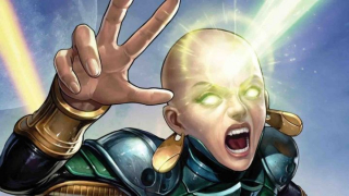 Moondragon - dawniej znana jako Heather Douglas, córka Draxa; wychował ją ojciec Thanosa, Mentor; żyje w związku z Phylą-Vell; telepatka, potrafi czytać w myślach, niezwykle wprawna w sztukach walki