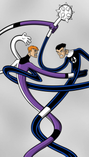 Mr. Fantastic vs. Elongated Man