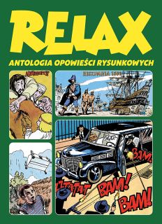 Relax. Antologia opowieści rysunkowych, tom 3 – okładka