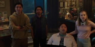 Z lewej strony widoczny jest Remy Hii; nie jest na razie jasne, w kogo wcieli się on na ekranie - wielu fanów spekuluje, że będzie to nowa wersja Harry'ego Osborna