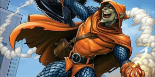 13. Hobgoblin - tytuł ten nosiło kilku złoczyńców, a najbardziej znanym z nich jest Roderick Kingsley; zaczynał jako projektant mody, a osobowość Hobgoblina miała mu pomóc w szantażowaniu i zastraszaniu konkurencji; w komiksach niezwykle niebezpieczny, często zdradza sojuszników, którzy razem z nim walczą z Pajączkiem