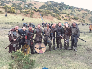 Wikingowie - zdjęcia z planu