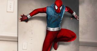 Spider-Man i jego strój domowy - Spider-Man: Homecoming (lepszy)