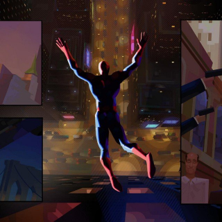 Spider-Man Uniwersum szkic koncepcyjny