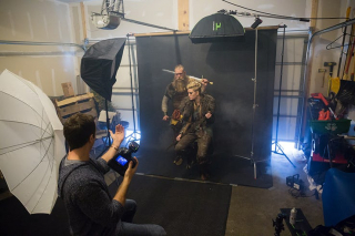 Wikingowie - zdjęcia z planu