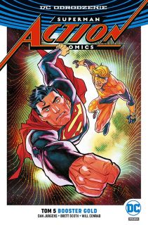 Superman – Action Comics – Booster Gold, tom 5 – okładka