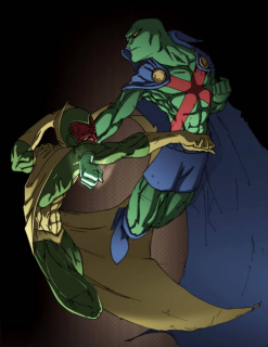 Marsjański Łowca vs. Vision