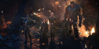 W pierwszych wersjach scenariusza zamieszczono kilka sekwencji, które miały pokazać genezę Dzieci Thanosa