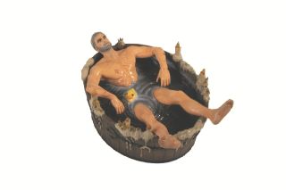 Wiedźmin w kąpieli – figurka