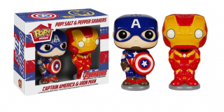 Kapitan Ameryka i Iron Man jako solniczka i pieprzniczka - 12 dolarów