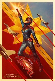 Kapitan Marvel - plakat