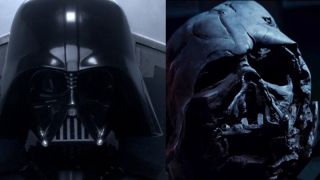 Darth Vader dawniej i dziś