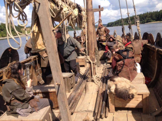 Wikingowie - zdjęcia z planu