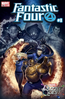 Fantastic Four #8 - wariant okładki