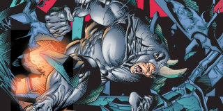 22. Rhino - jako Aleksij Sytsewicz wykonywał nielegalne działania dla rosyjskich naukowców; w wyniku eksperymentu jego ciało zostało pokryte sztuczną skórą, która znacznie wzmocniła jego siłę; co ciekawe, jego moc wzrosła raz jeszcze, gdy w więzieniu został trafiony promieniami gamma; w jednym z komiksów Rhino jak równy z równym walczył z Hulkiem